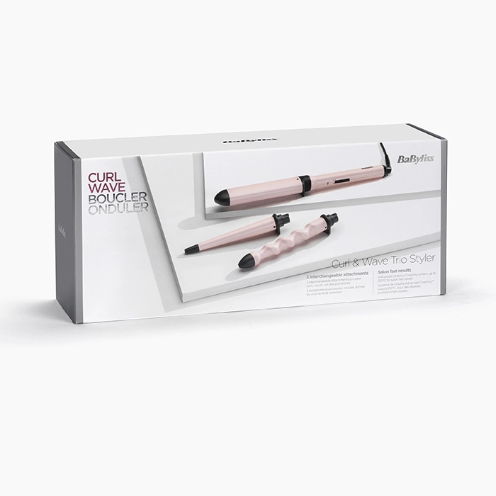 MS750E BABYLISS uvijač kose MS750E (curl & wave roza)