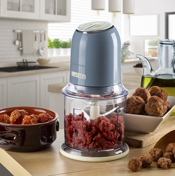 00C043805AR0 ARIETE električna sjeckalica Vintage 438/05 plava