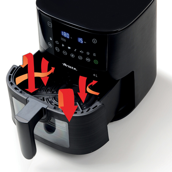 00C463300AR0 ARIETE friteza na vrući zrak 4633/00 crna