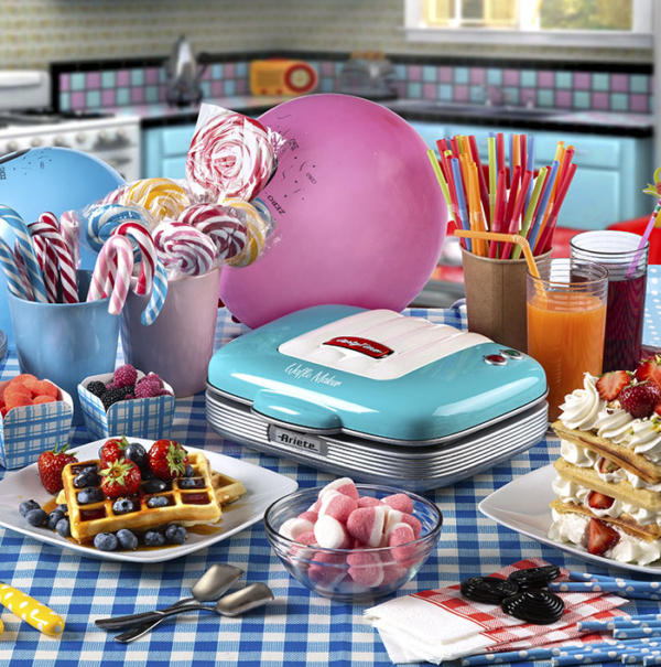 00C197301AR0 ARIETE aparat za waffle 1973/01 plavi