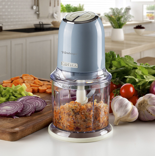 00C043805AR0 ARIETE električna sjeckalica Vintage 438/05 plava