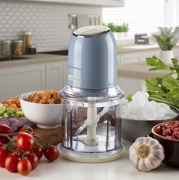 00C043805AR0 ARIETE električna sjeckalica Vintage 438/05 plava